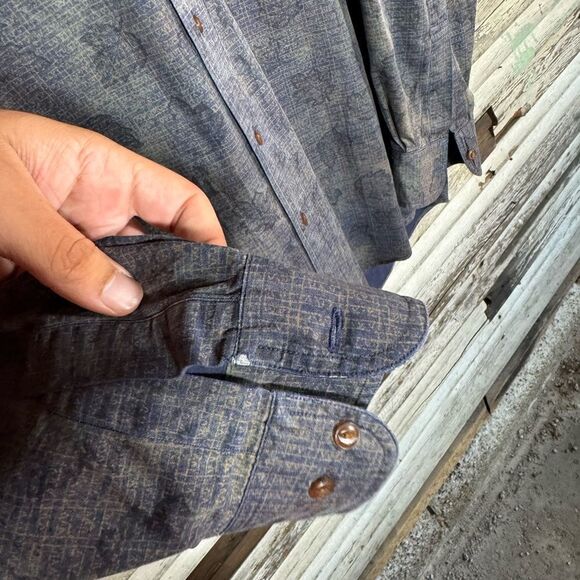 Vintage Chaps Ralph Lauren Leaves Shirt - Picture 4 of 7